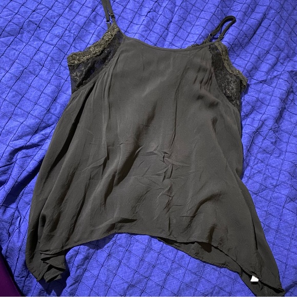 Intimately Free People tank with lace accent and open back sz XS - Picture 3 of 3